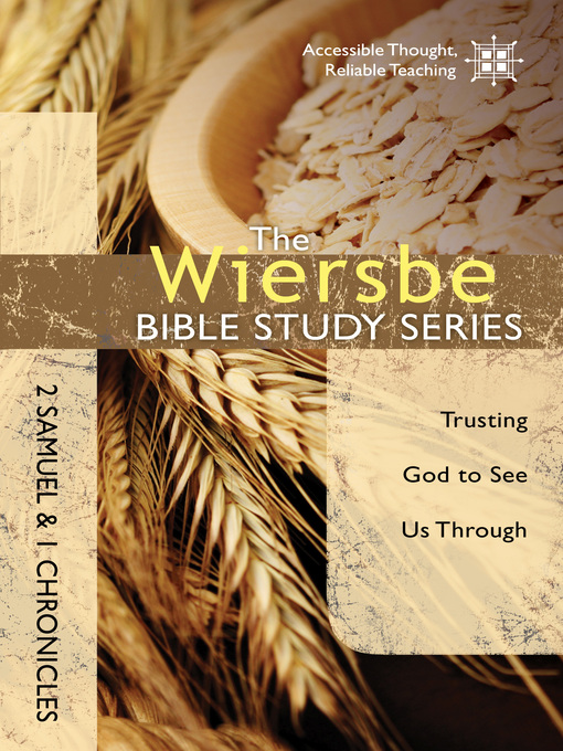 Title details for 2 Samuel and 1 Chronicles by Warren W. Wiersbe - Available